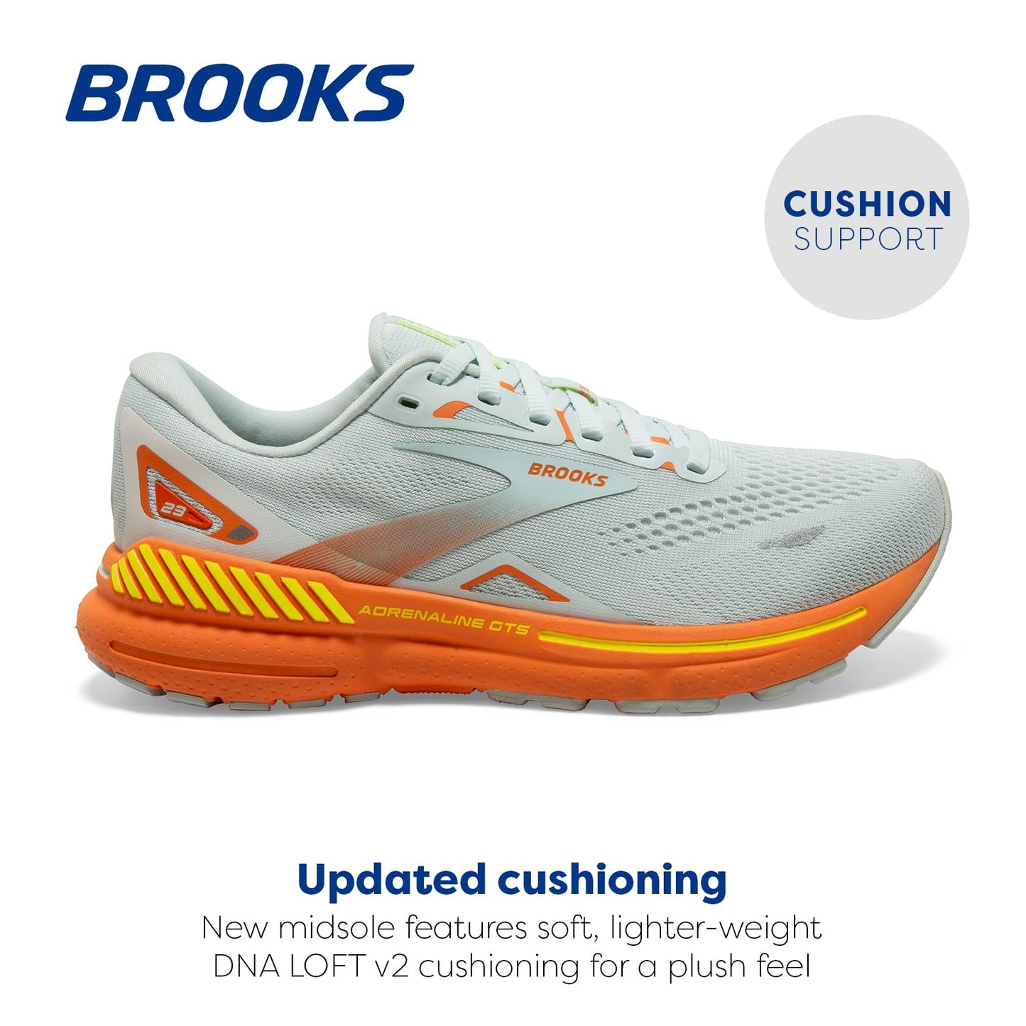 Brooks Women’s Adrenaline GTS 23 Supportive Running Shoe