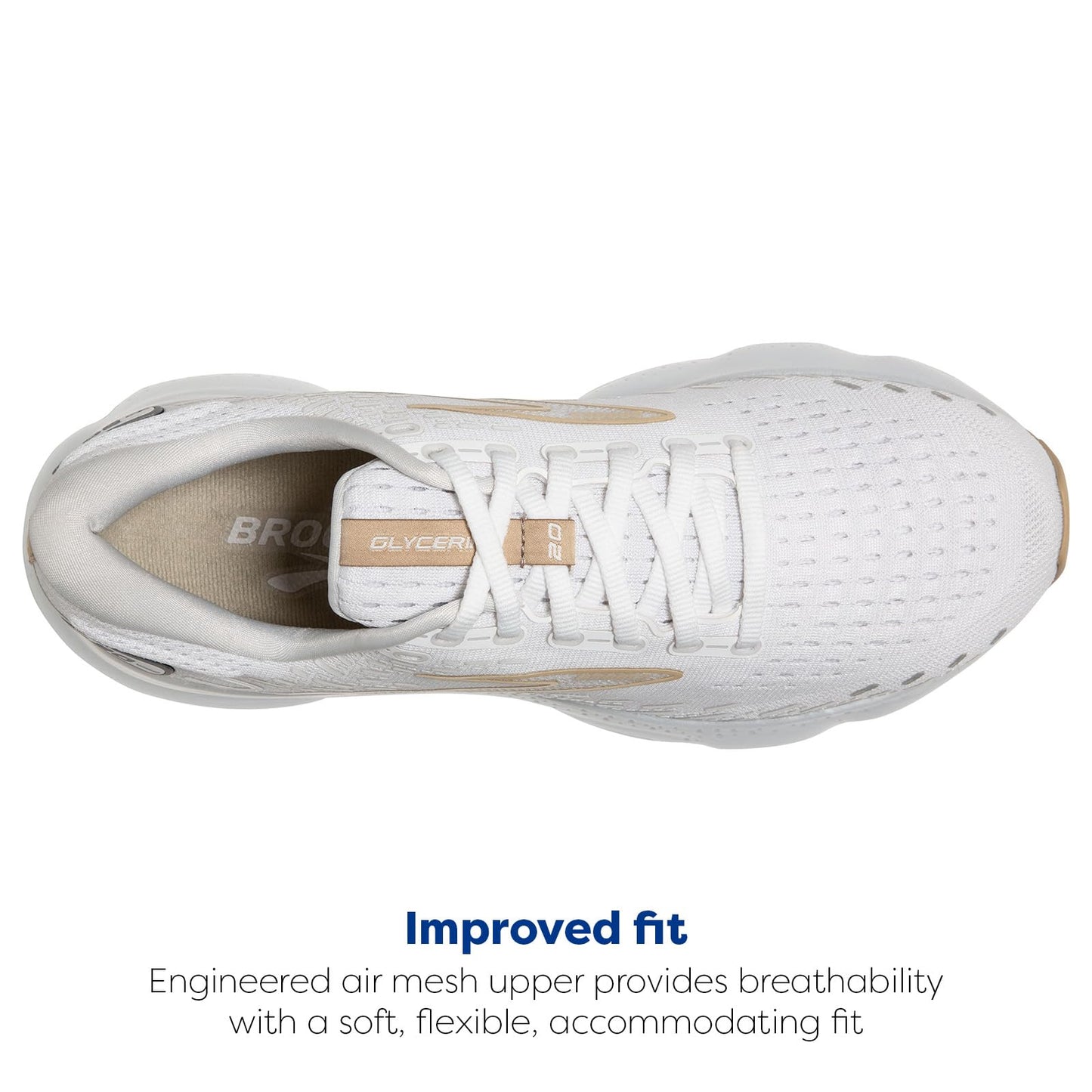 Brooks Men's Glycerin 20 Neutral Running Shoe