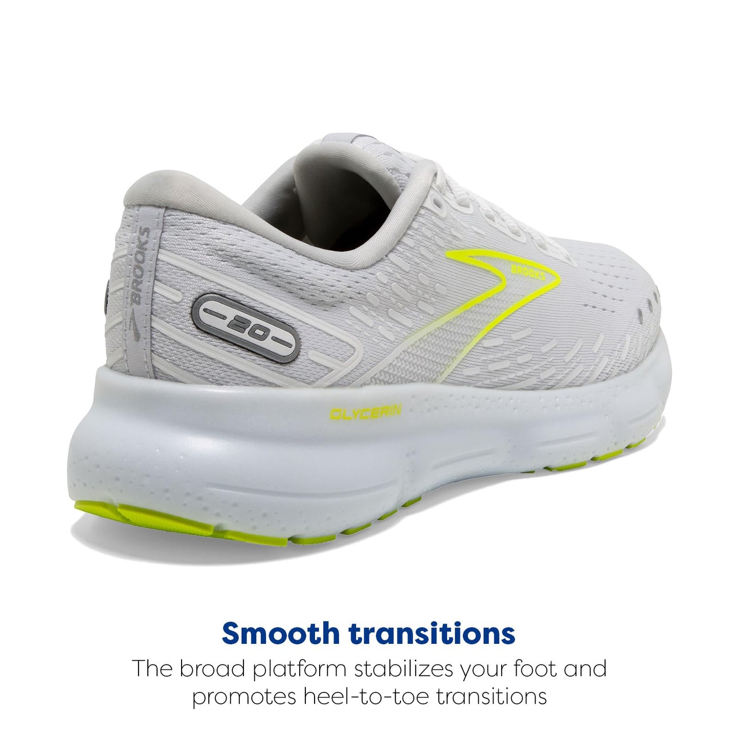 Brooks Men's Glycerin 20 Neutral Running Shoe