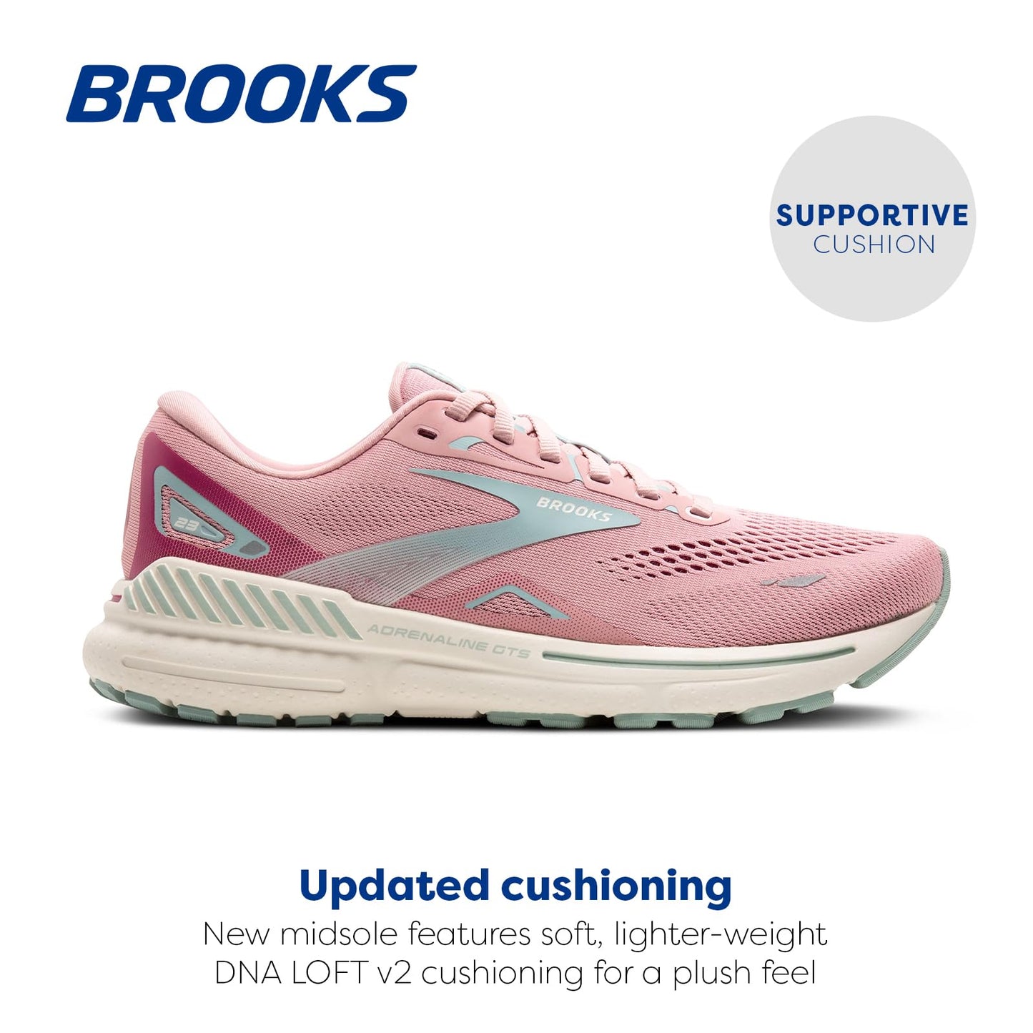 Brooks Women’s Adrenaline GTS 23 Supportive Running Shoe