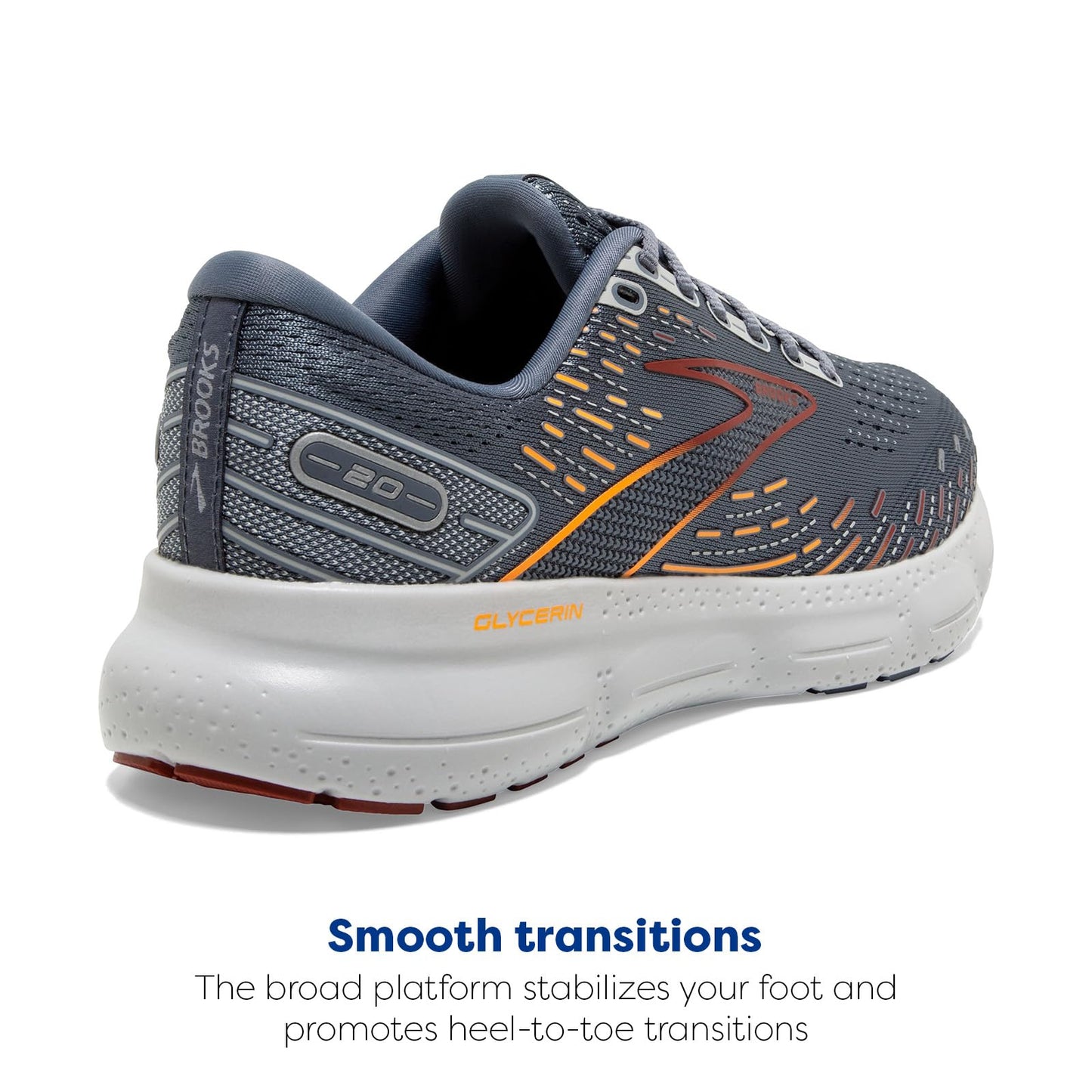 Brooks Men's Glycerin 20 Neutral Running Shoe