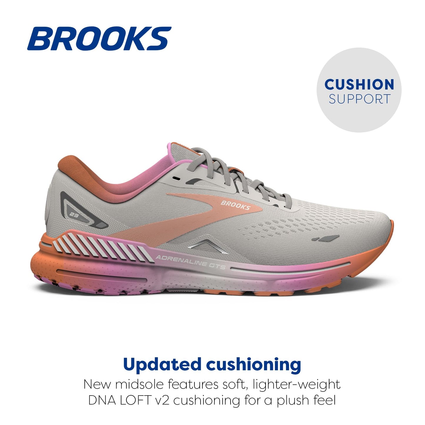 Brooks Women’s Adrenaline GTS 23 Supportive Running Shoe