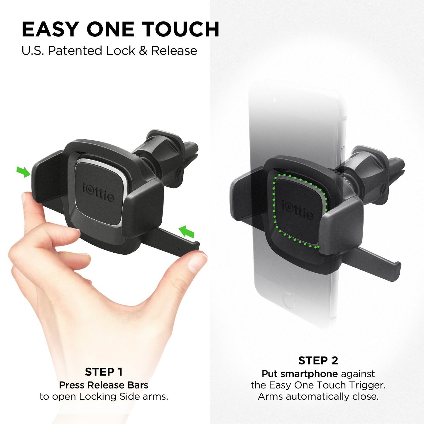 iOttie Easy One Touch 6 Universal Car Mount Dashboard & Windshield Suction Cup Phone Holder for iPhone Samsung, Google, All Smartphones