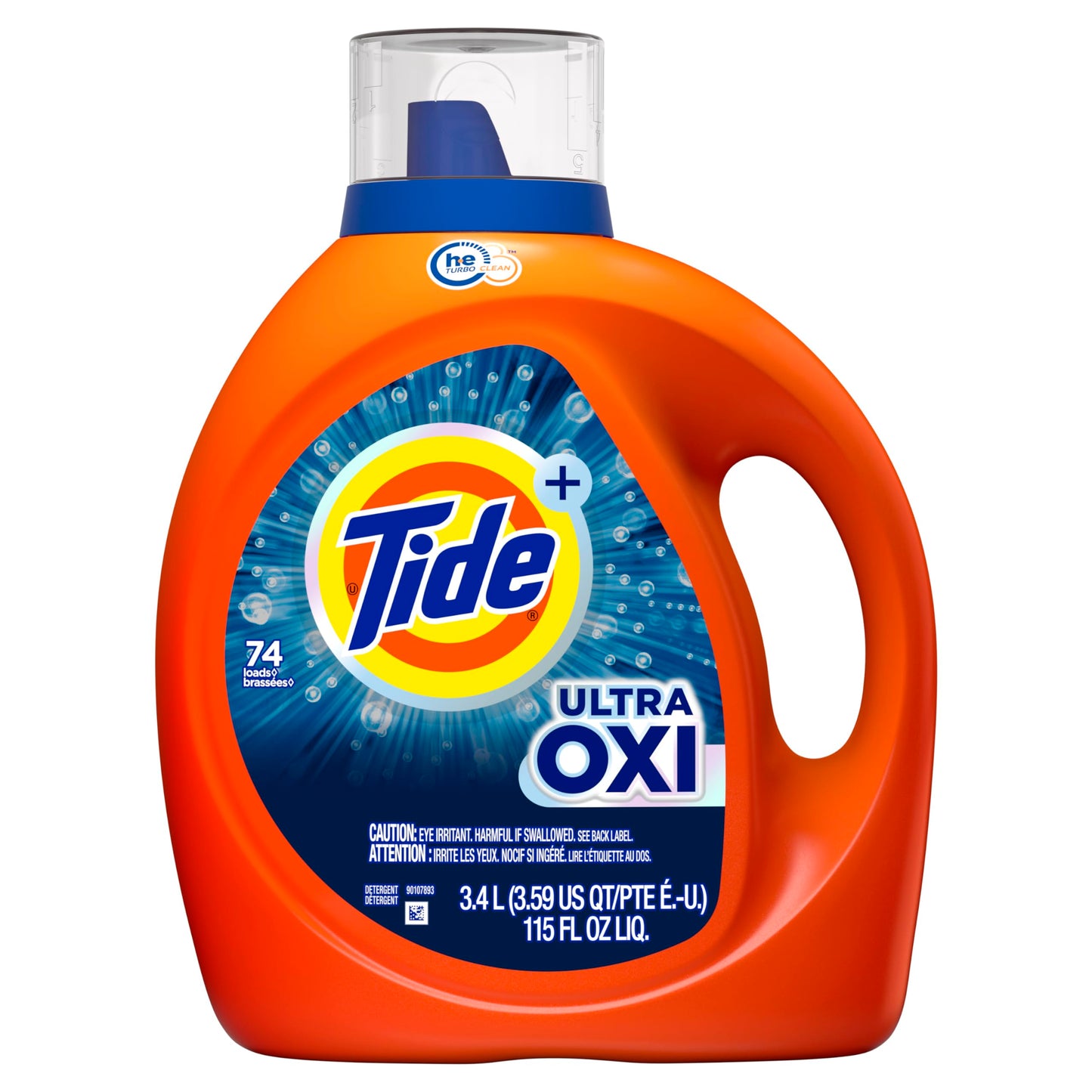 Tide Ultra Oxi Liquid Laundry Detergent, HE Compatible, 59 Loads, 84 fl oz, Tide Laundry Detergent, Laundry Detergent Liquid