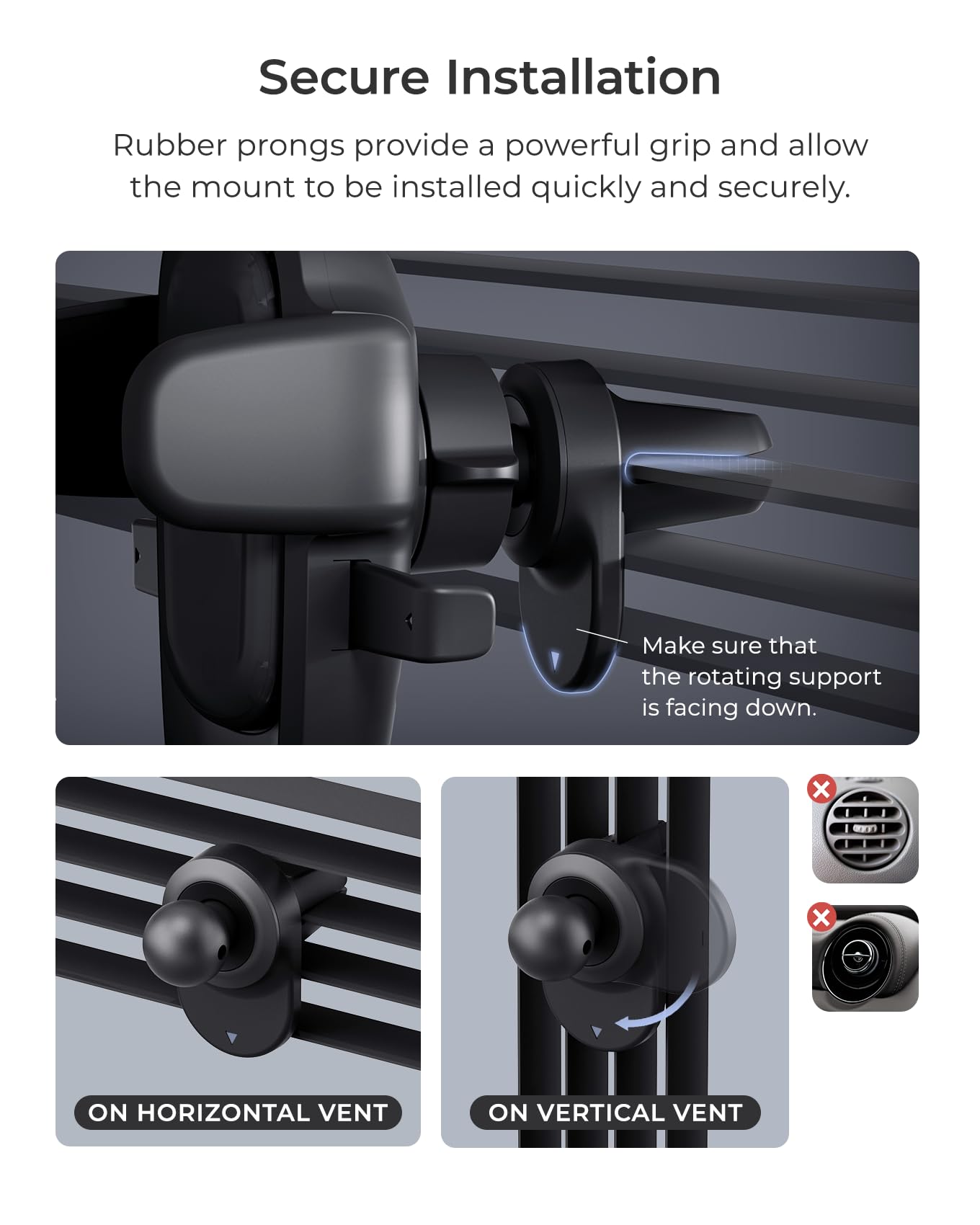 iOttie Easy One Touch 6 Universal Car Mount Dashboard & Windshield Suction Cup Phone Holder for iPhone Samsung, Google, All Smartphones