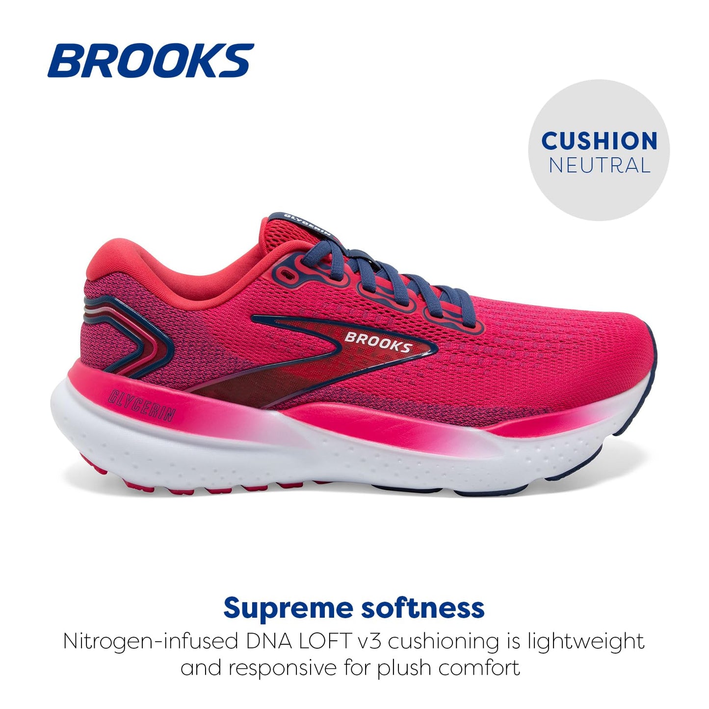 Brooks Women’s Glycerin 21 Neutral Running Shoe