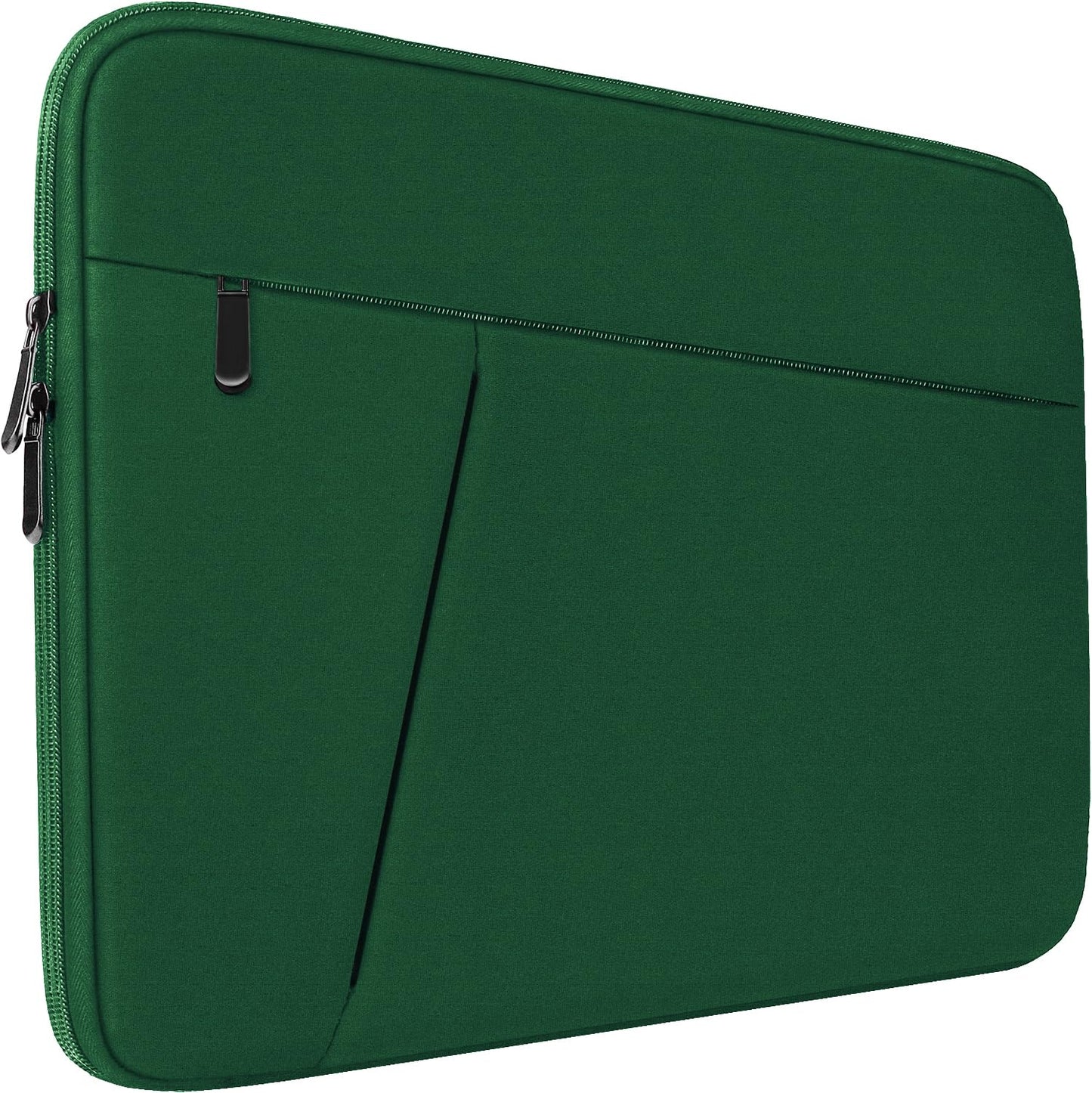 Laptop Case Sleeve 15.6 inch, Durable Shockproof Protective Computer Carrying Cover with Front Pocket, Briefcase Handbags Laptop Sleeve Bag for 15.6 inch HP, Dell, Acer, Asus, Notebook, Black